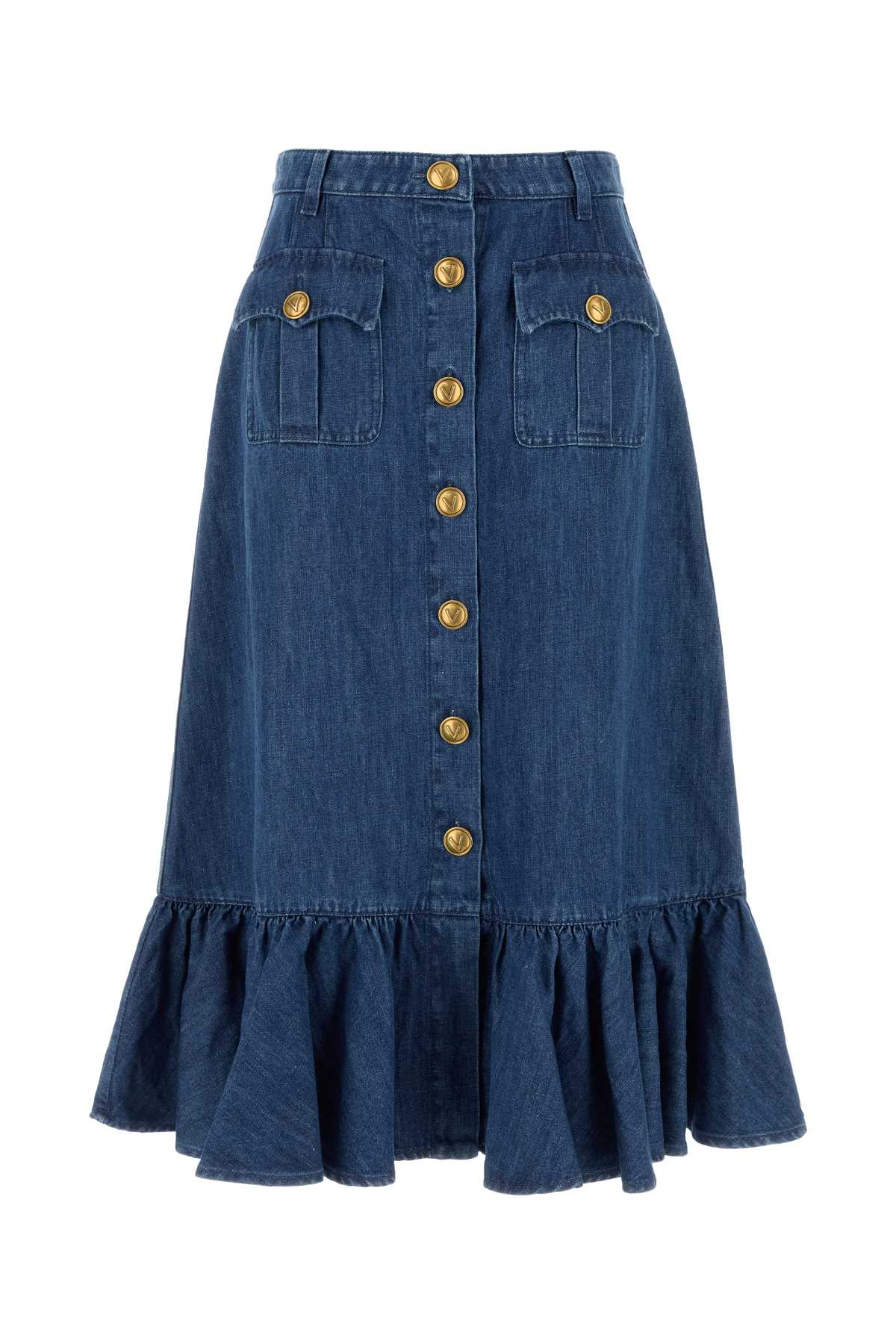 [Valentino Garavani] Midi skirt SS25 6B3DD18L94C 558