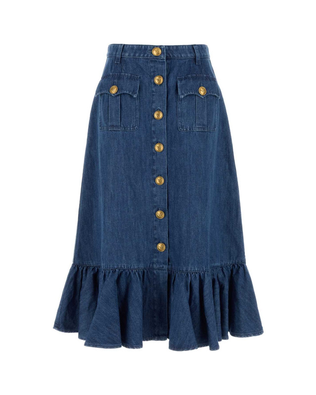 [Valentino Garavani] Midi skirt SS25 6B3DD18L94C 558