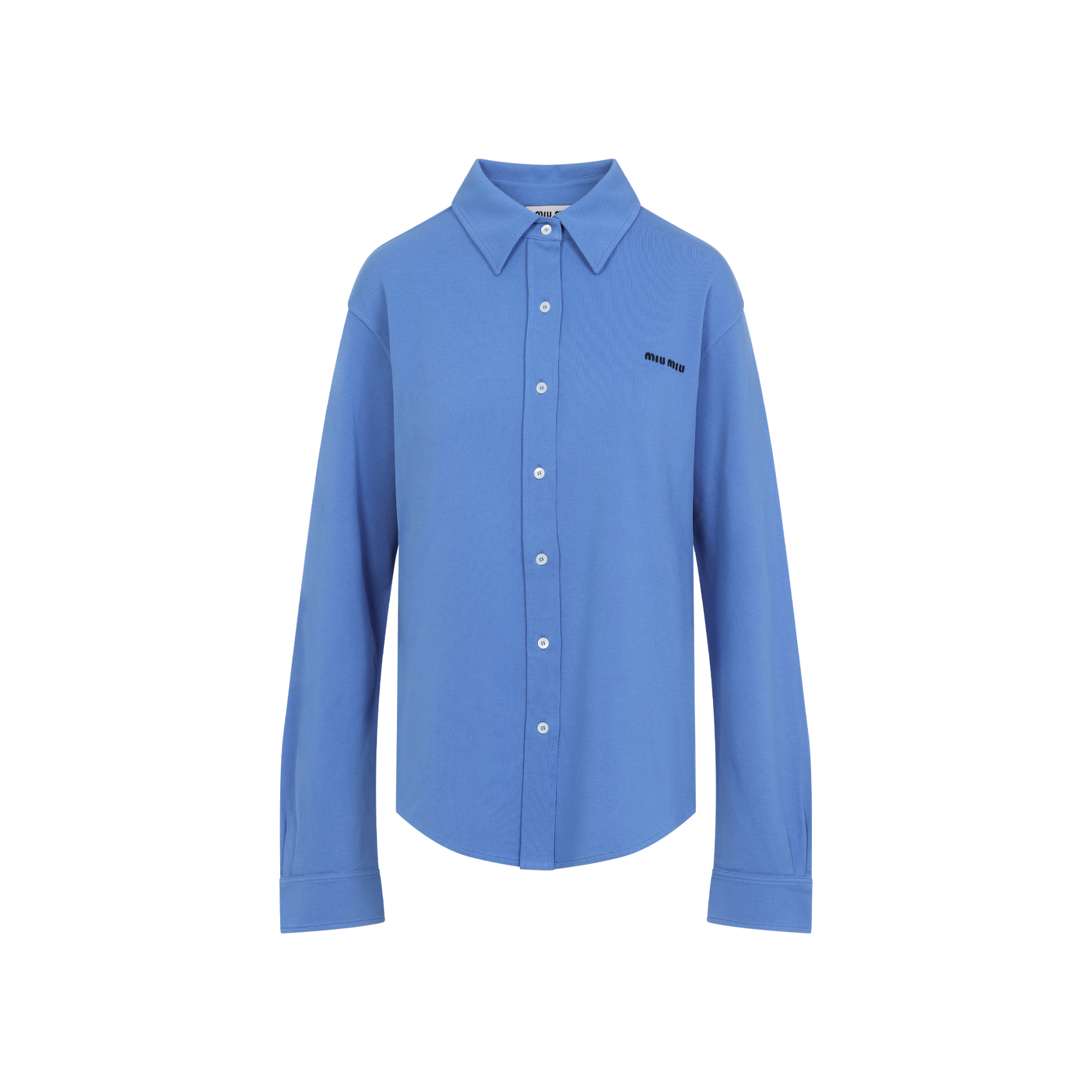 [Miu Miu] Shirts Long Sleeve FW25 MK1980SOOO.14RW