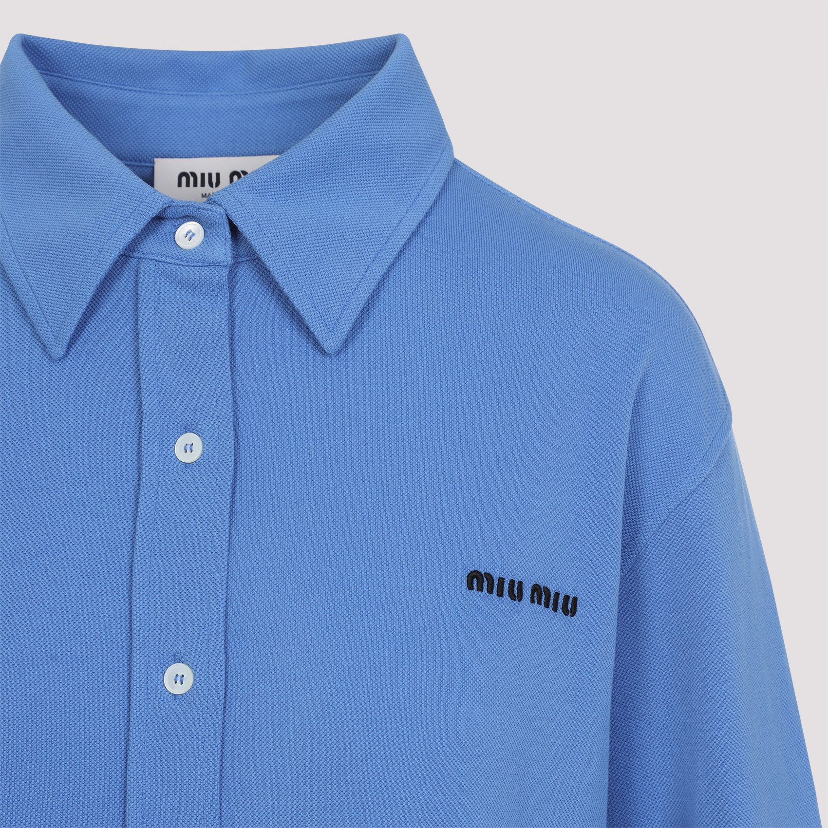 [Miu Miu] Shirts Long Sleeve FW25 MK1980SOOO.14RW