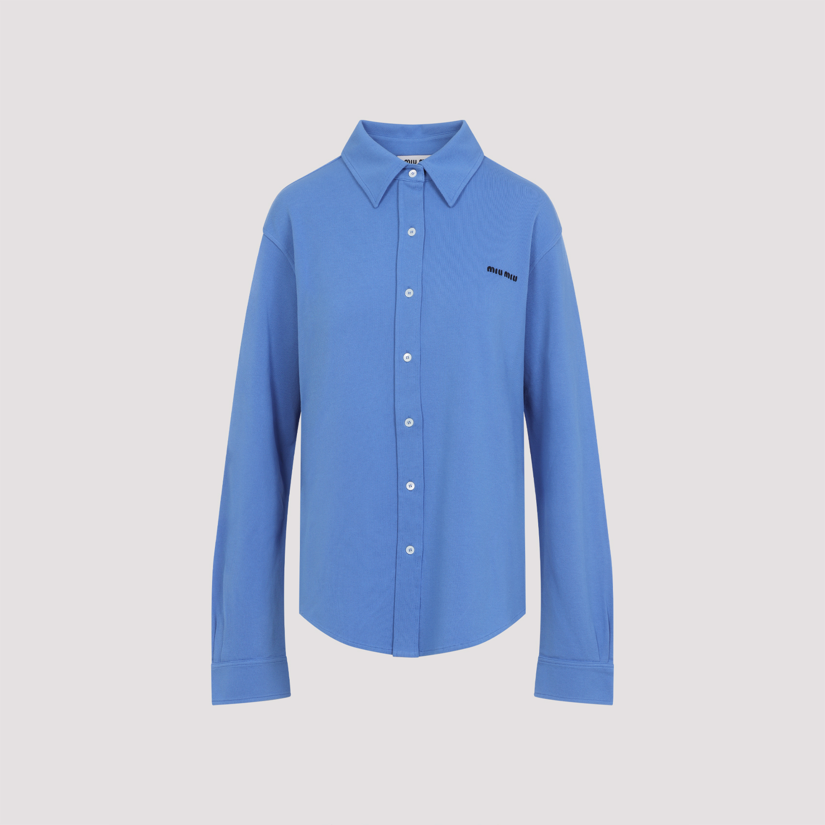 [Miu Miu] Shirts Long Sleeve FW25 MK1980SOOO.14RW