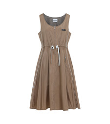 [Miu Miu] Sleeveless dress FW25 MF5873SOOO.121G