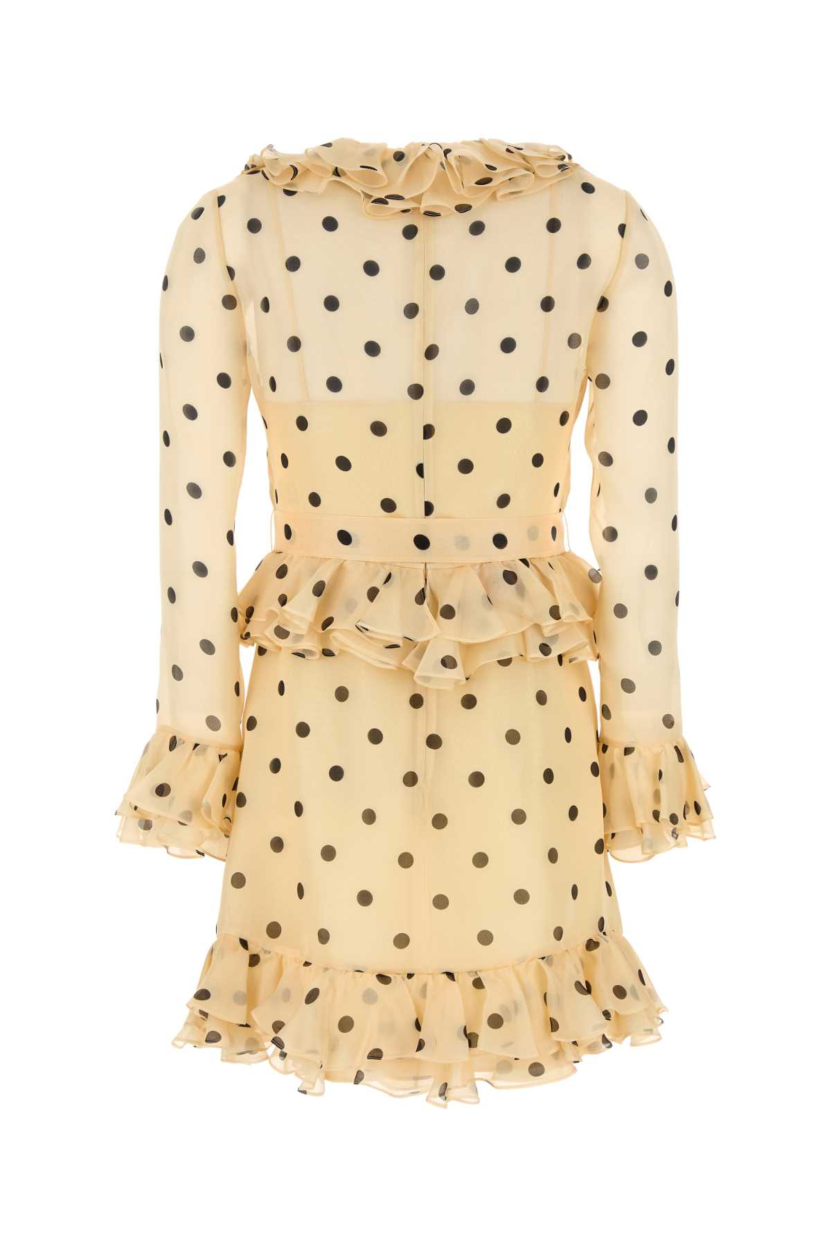 [Valentino Garavani] Long sleeve dress SS25 6B3VAF3793H 0AN