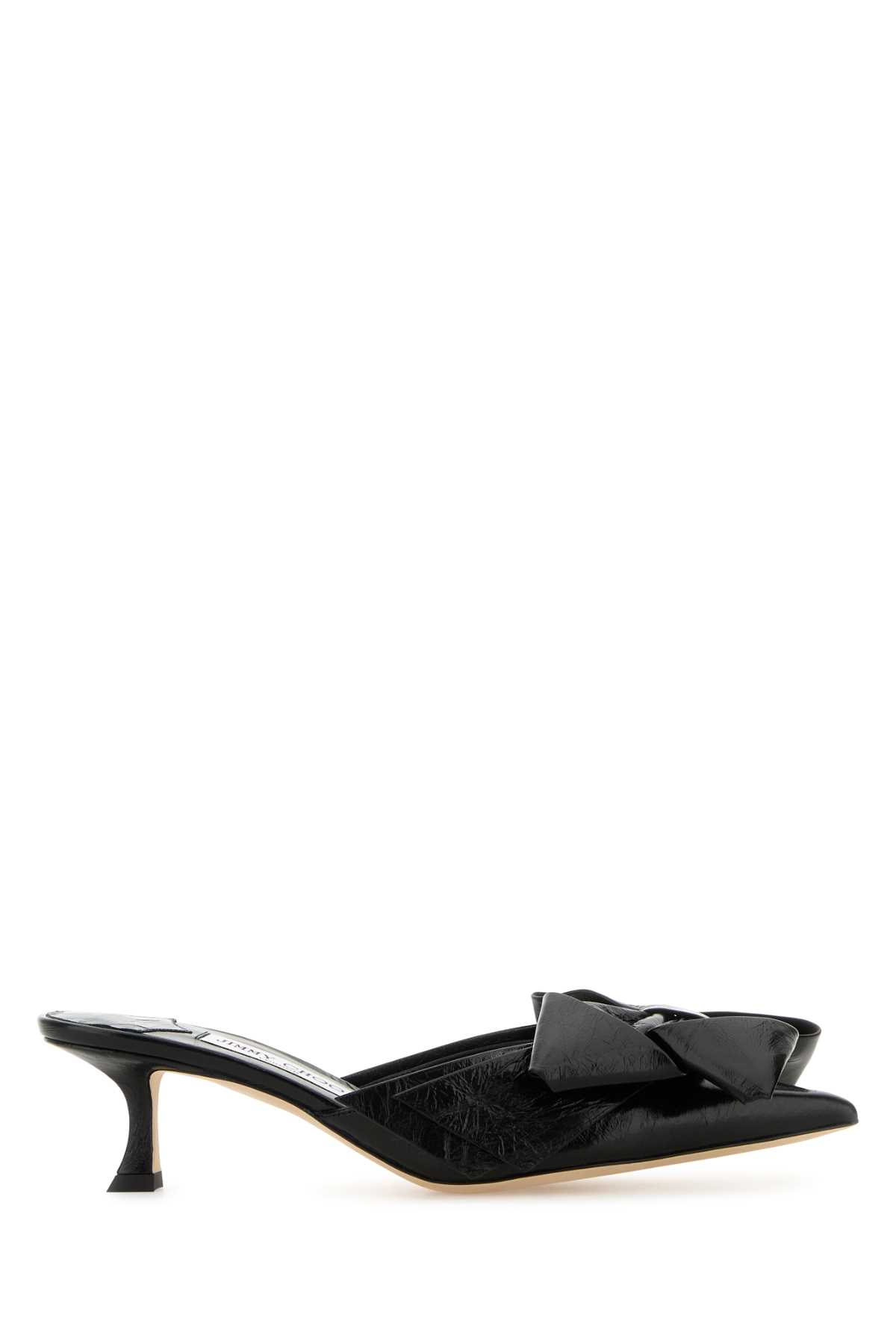 [Jimmy Choo] Sandals SS25 STAZMULE50GWG BLACK