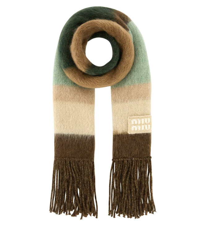 [Miu Miu] Scarf FW25 5FS0942CVD F04BE