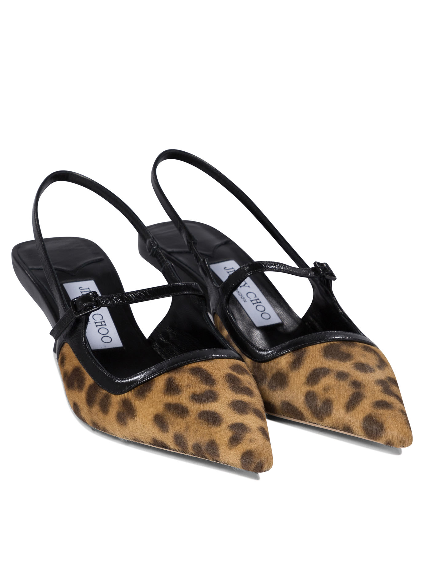 [Jimmy Choo] Slingback SS25 DIDI 45BXRNATURAL/BLACK