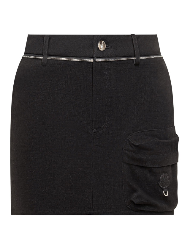 [MONCLER GENIUS WILLOW SMITH] Mini skirt FW24 J209T2D00001M5014 999