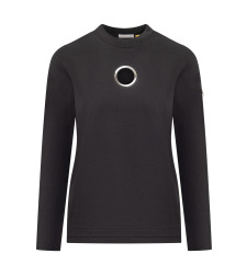 [MONCLER GENIUS WILLOW SMITH] T-shirts Long Sleeve FW24 J209T8D0000189AHD 999
