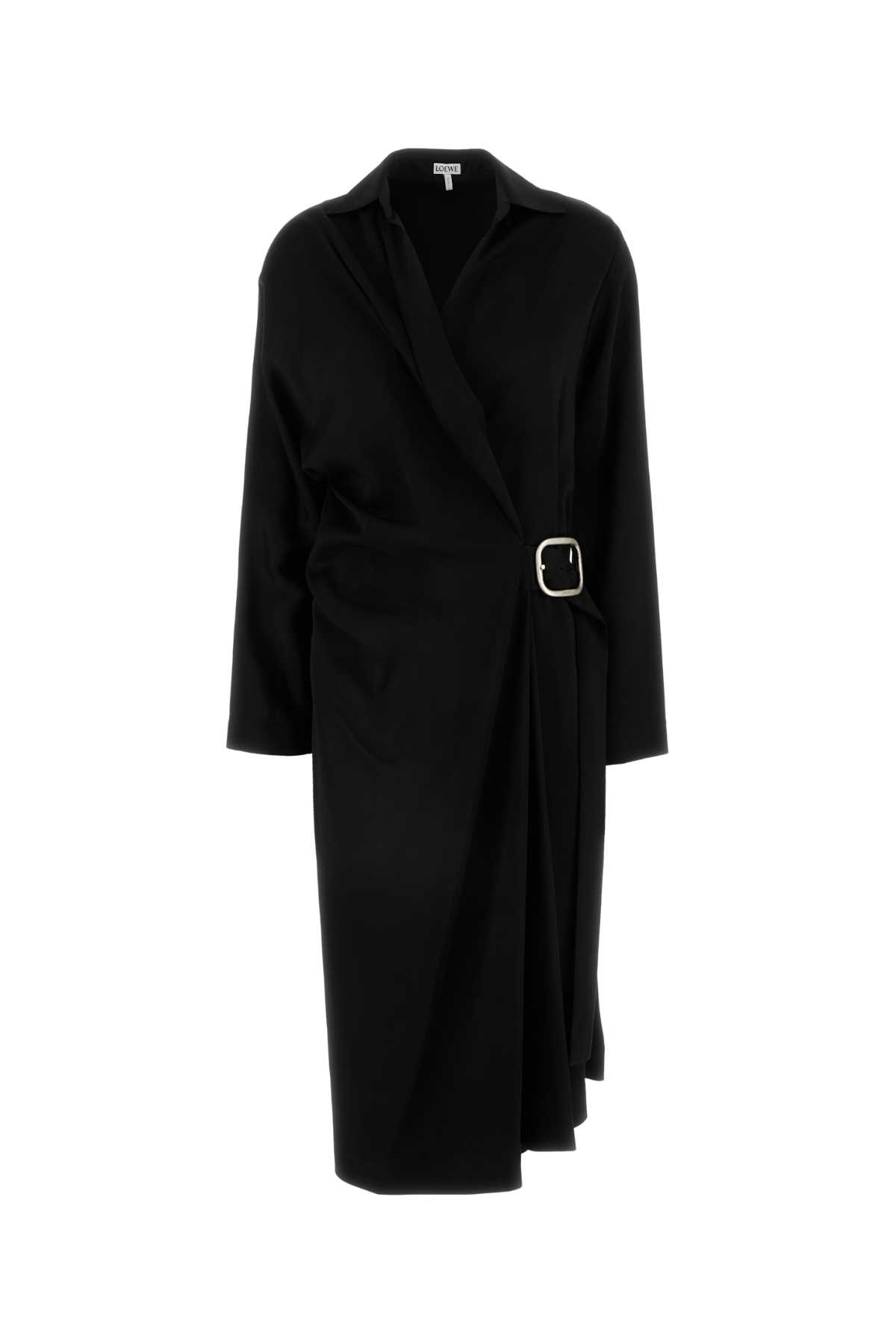 [Loewe] Long sleeve dress SS25 S359Y09XH2 BLACK