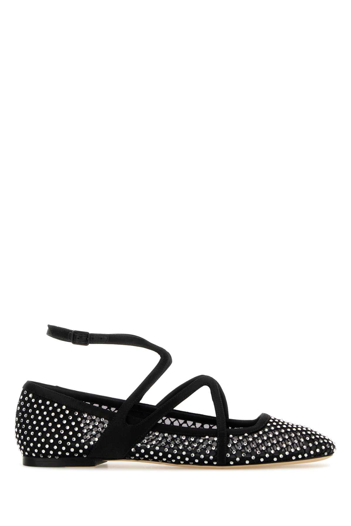 [Jimmy Choo] Flat shoes SS25 ASTORIAFLATQHS BLACRY