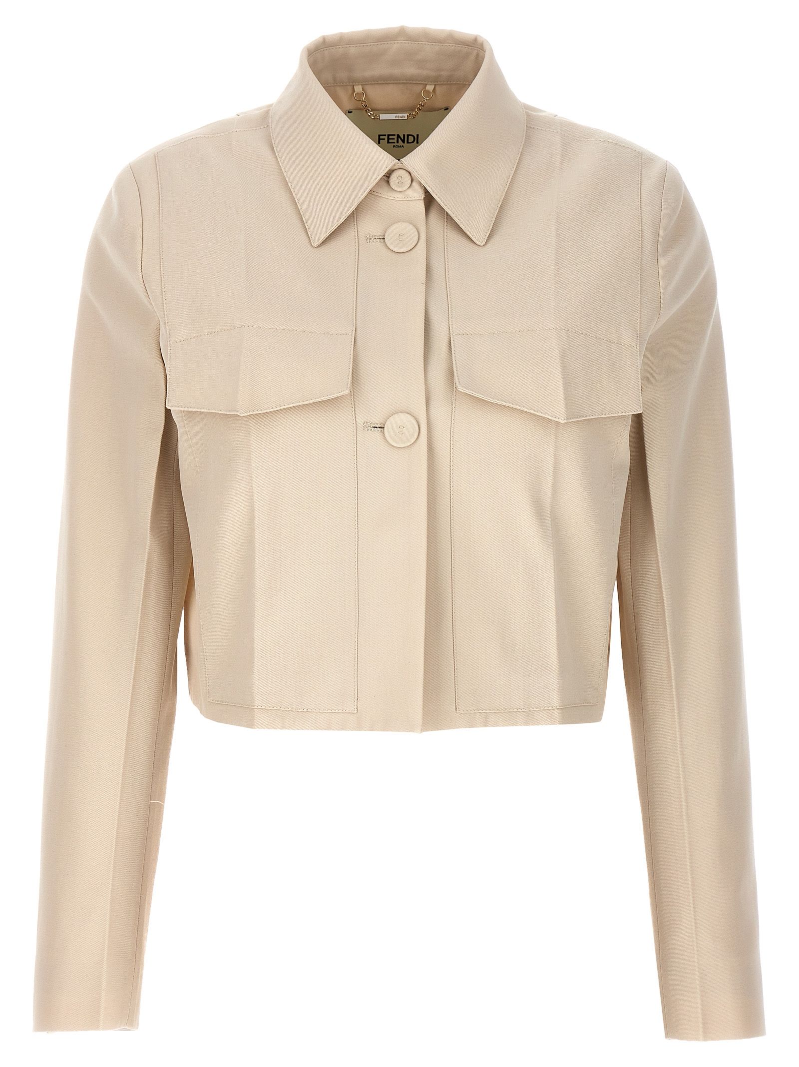 [Fendi] Casual Jacket SS24 FJ7474ARU5F1NY8