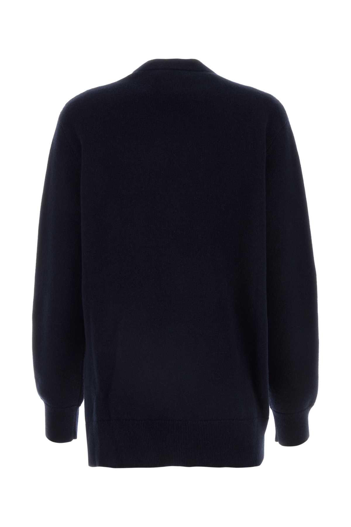 [Loewe] Cardigan SS24 S359Y16K61 DARKNAVY