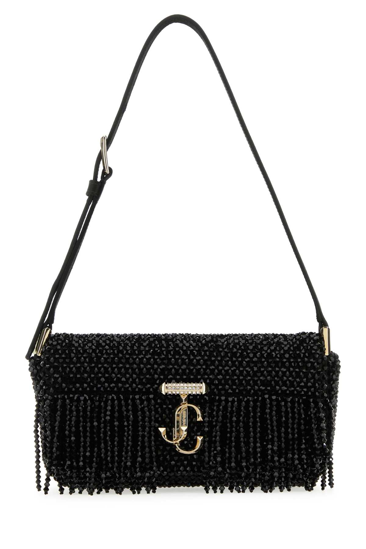 [Jimmy Choo] Minibag SS24 AVENUEMINISHOULDATU BLKLIGO