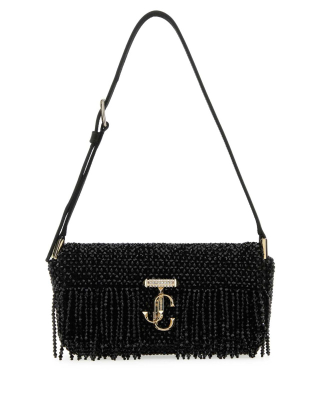 [Jimmy Choo] Minibag SS24 AVENUEMINISHOULDATU BLKLIGO