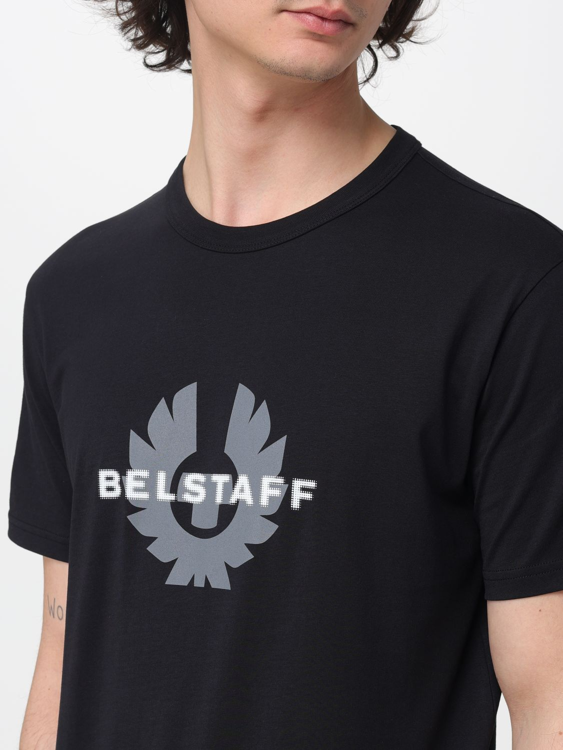 [Belstaff] T-shirts Short Sleeve SS26 106222 BLACK