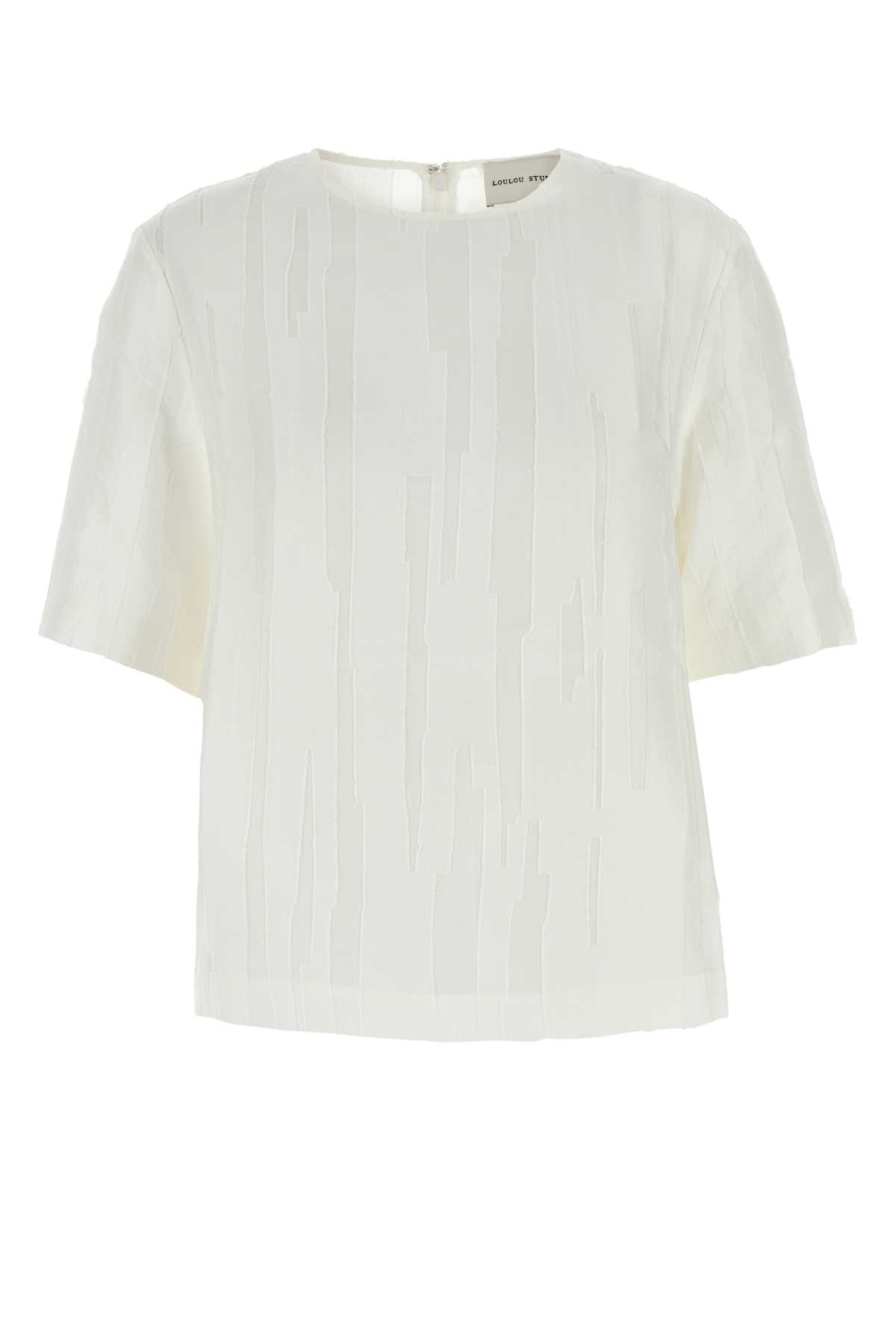 [LouLou De Saison] T-shirts Short Sleeve SS25 TOBA IVORY