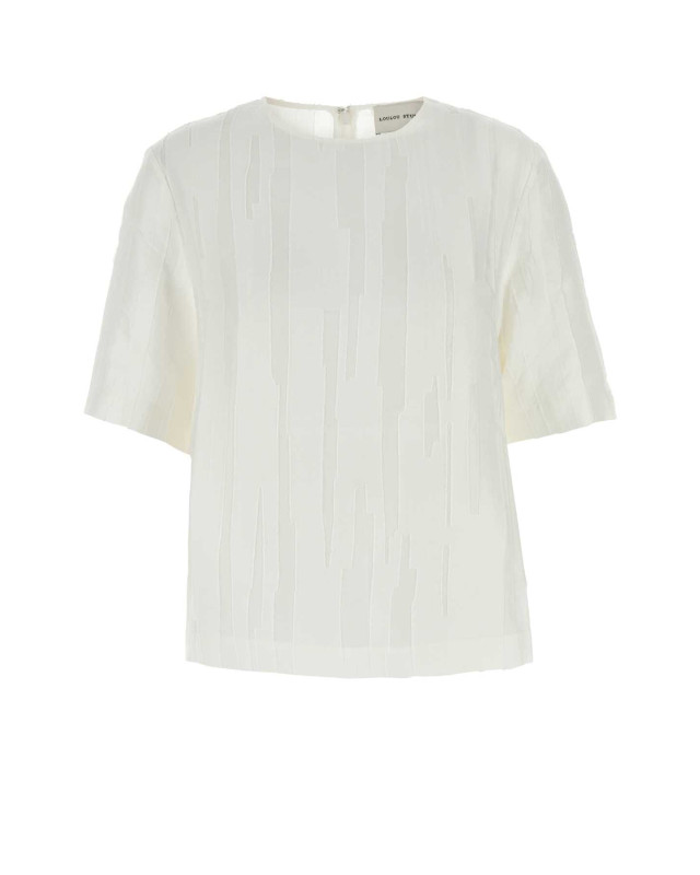 [LouLou De Saison] T-shirts Short Sleeve SS25 TOBA IVORY