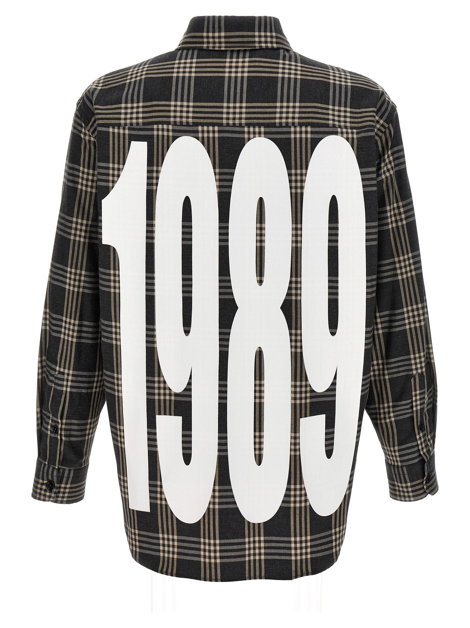 [1989 STUDIO] Shirts Long Sleeve FW23 D0726GREYCHECK