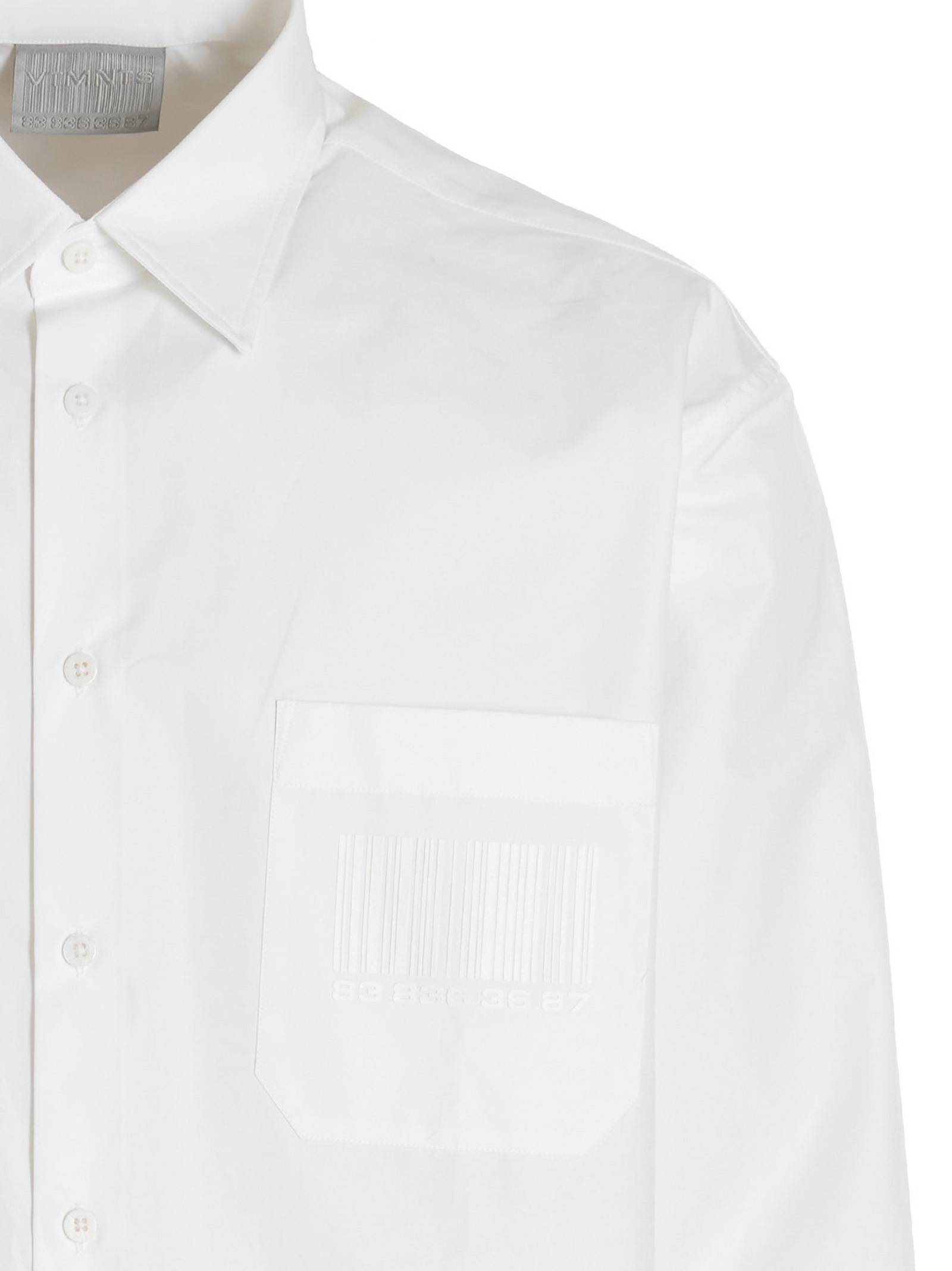 [VTMNTS] Shirts Long Sleeve SS23 VL16SH140WWHITE