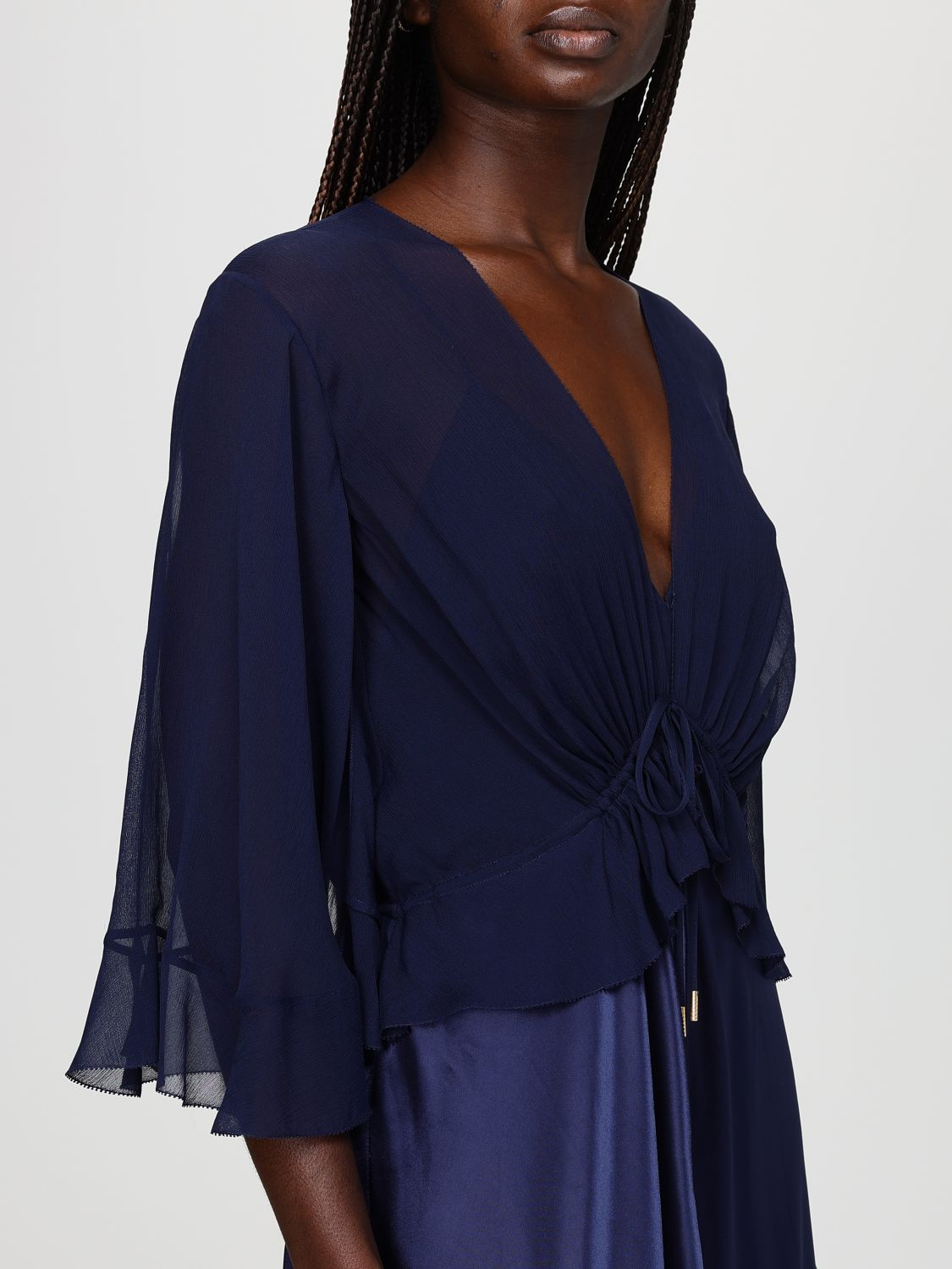 [Alberta Ferretti] Long sleeve dress SS26 04061627 0290