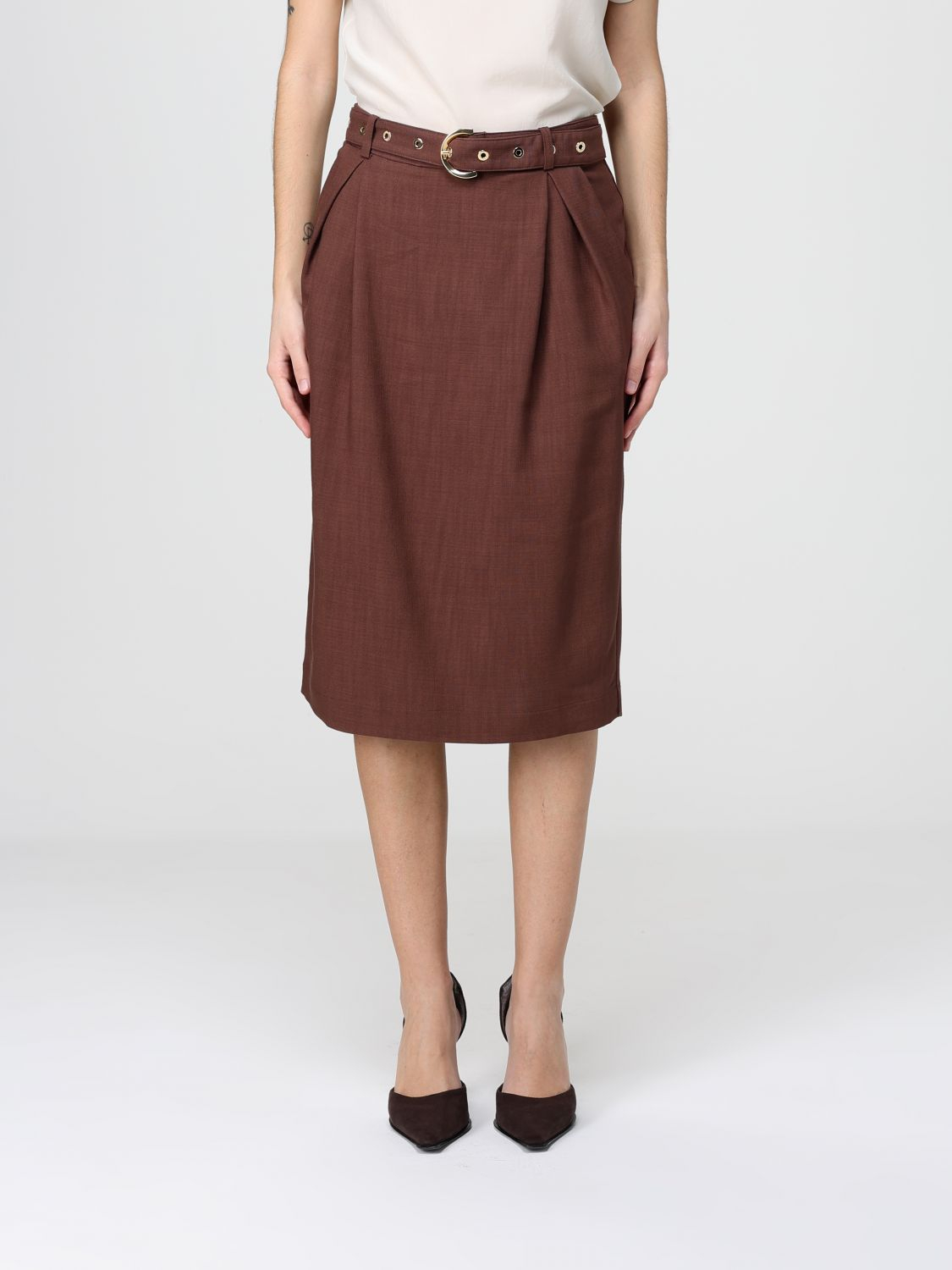 [PINKO] Midi skirt SS26 106449A2W6 L78