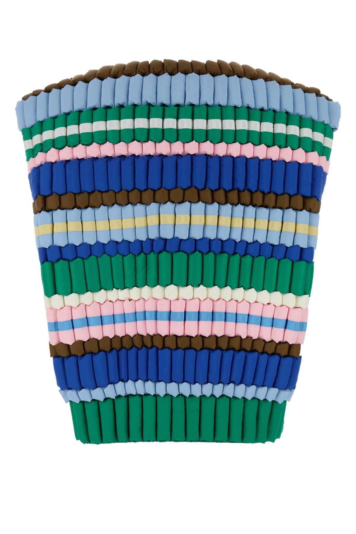 [RAXXY] Down Vest FW25 W25RAXCRV012 PINKGREENMULTI