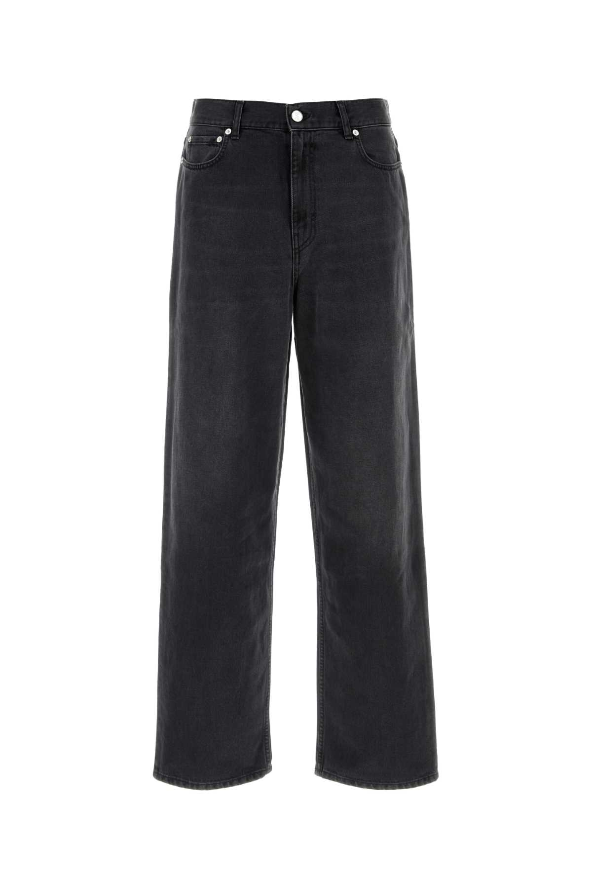 [Sefr] Jeans FW25 MFW24WIDECUTCRE CREASEDBLACK
