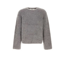 [Sefr] Knitwear FW25 FW25JERMAINEFUZ FUZZYBOUCLE