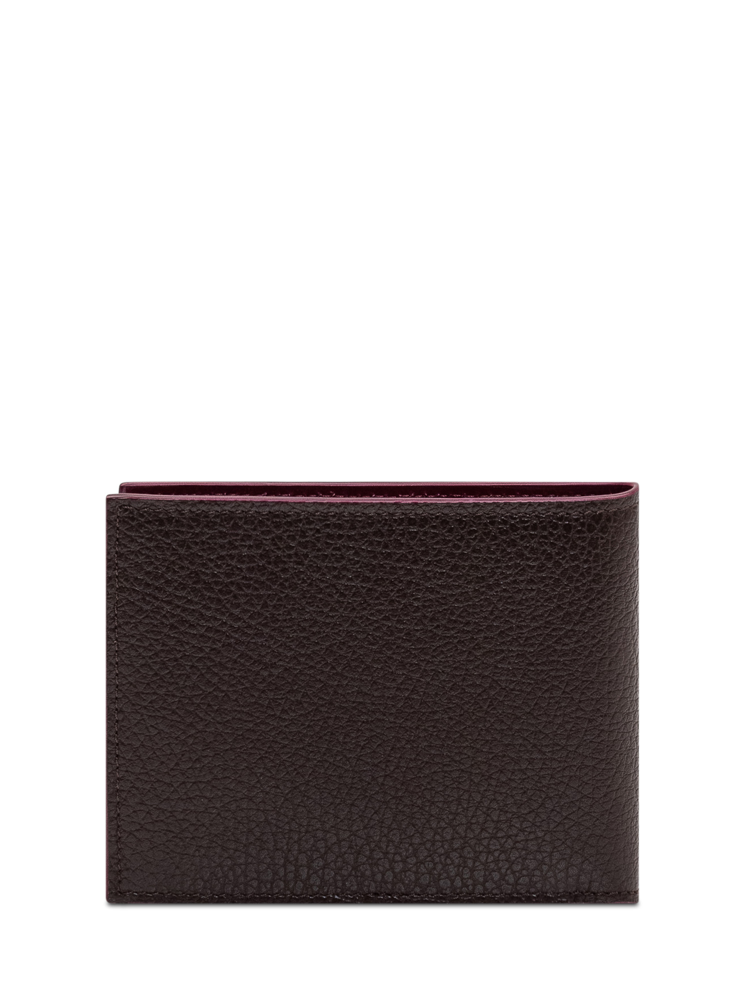 [ORCIANI] Wallet FW25 SU0112MBC EBANO+BORDEAUX
