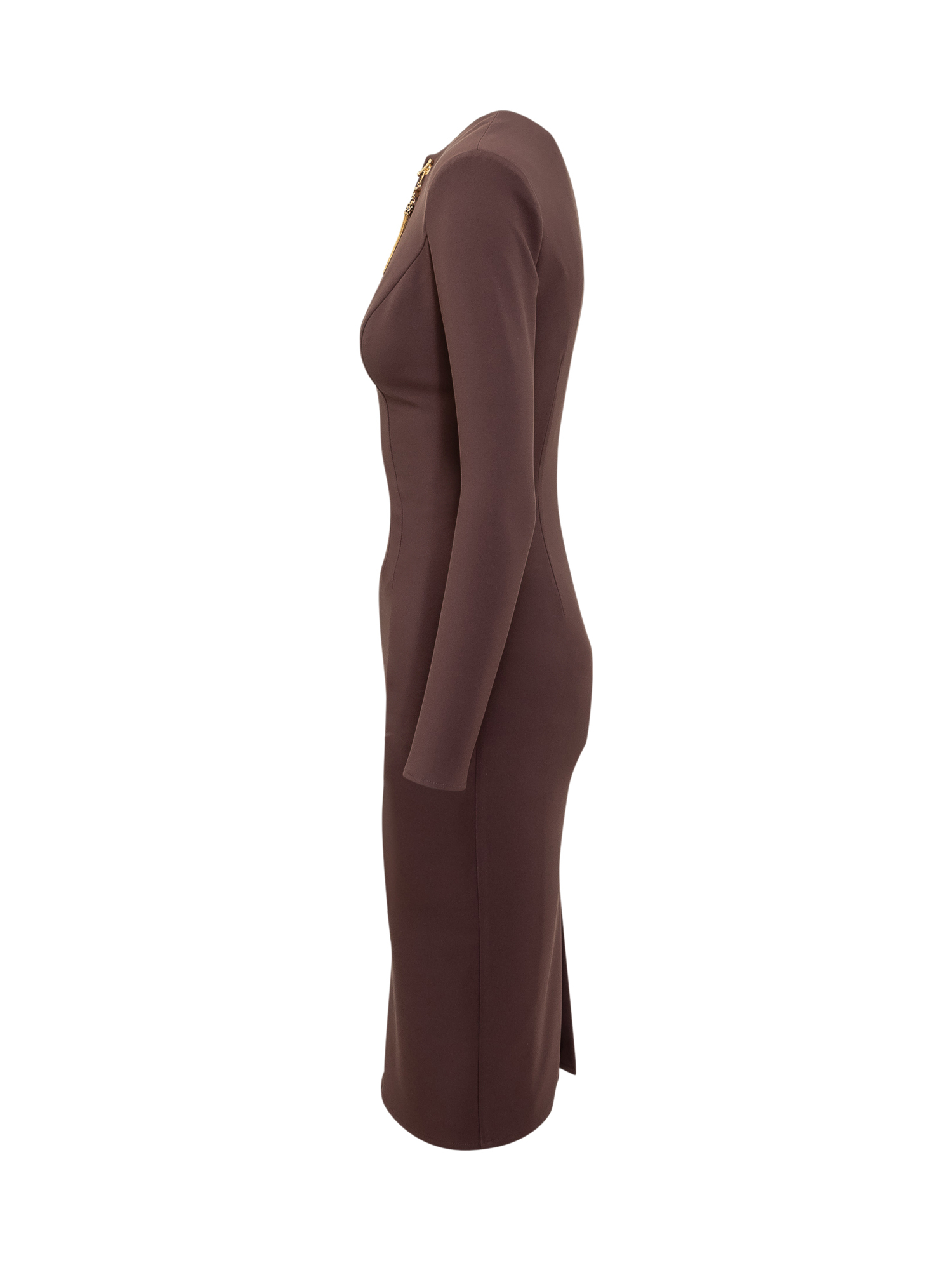 [ELISABETTA FRANCHI] Long sleeve dress FW25 AB80557E2 EA4