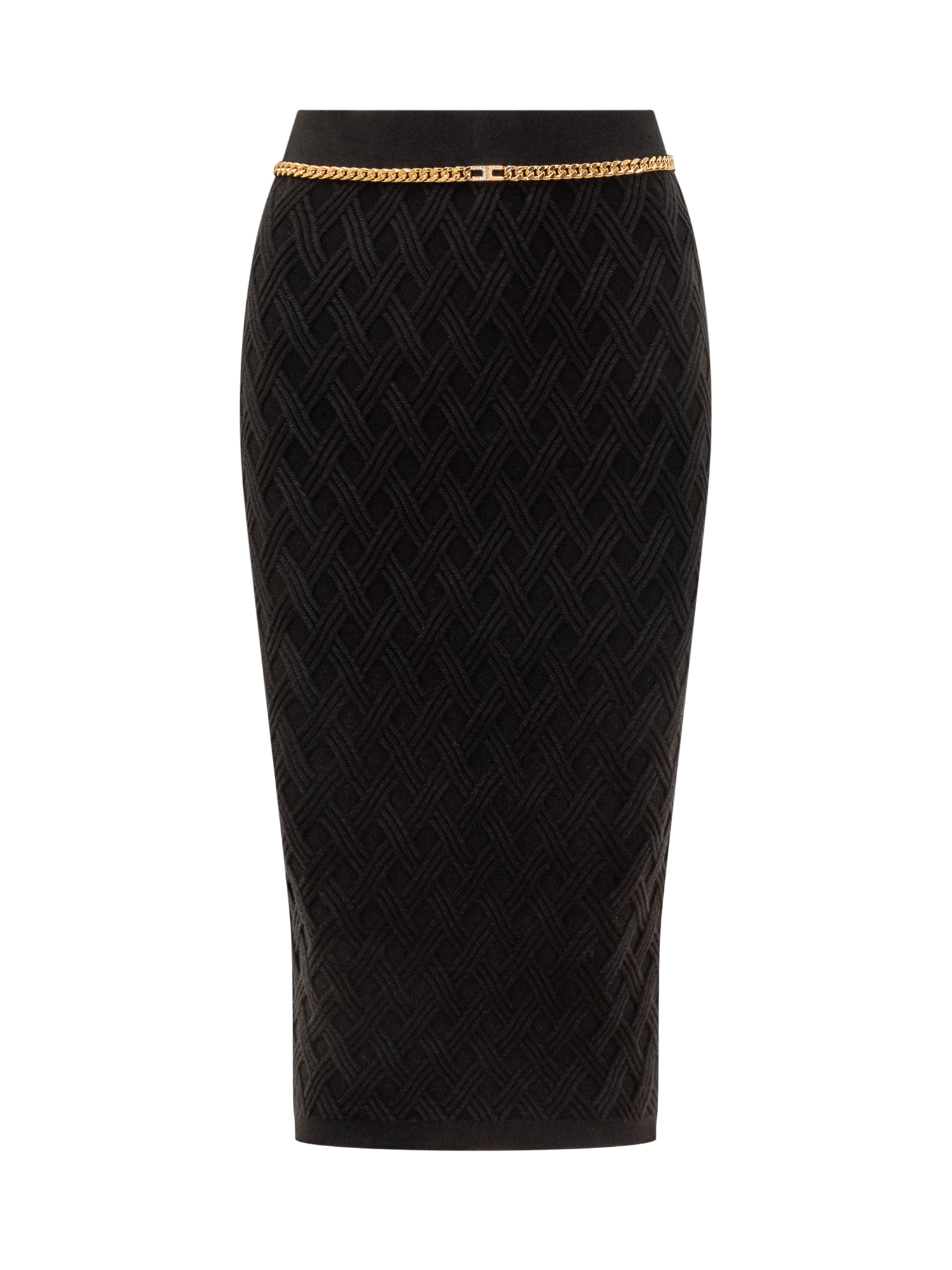 [ELISABETTA FRANCHI] Long skirt FW25 GK20B56E2 110