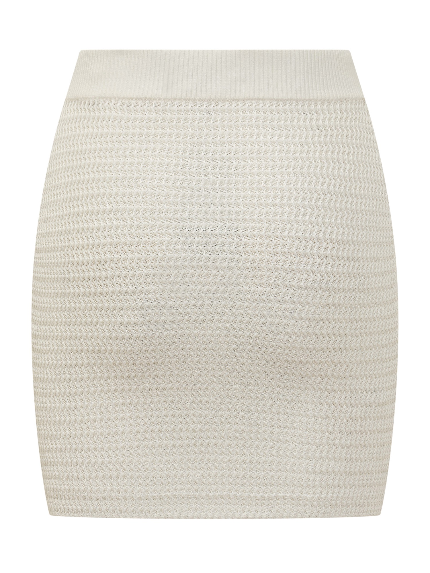 [Amiri] Mini skirt FW25 AWKNKR1018 IVORY