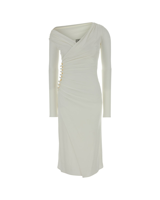 [ELISABETTA FRANCHI] Long sleeve dress FW25 AB82257E2 360