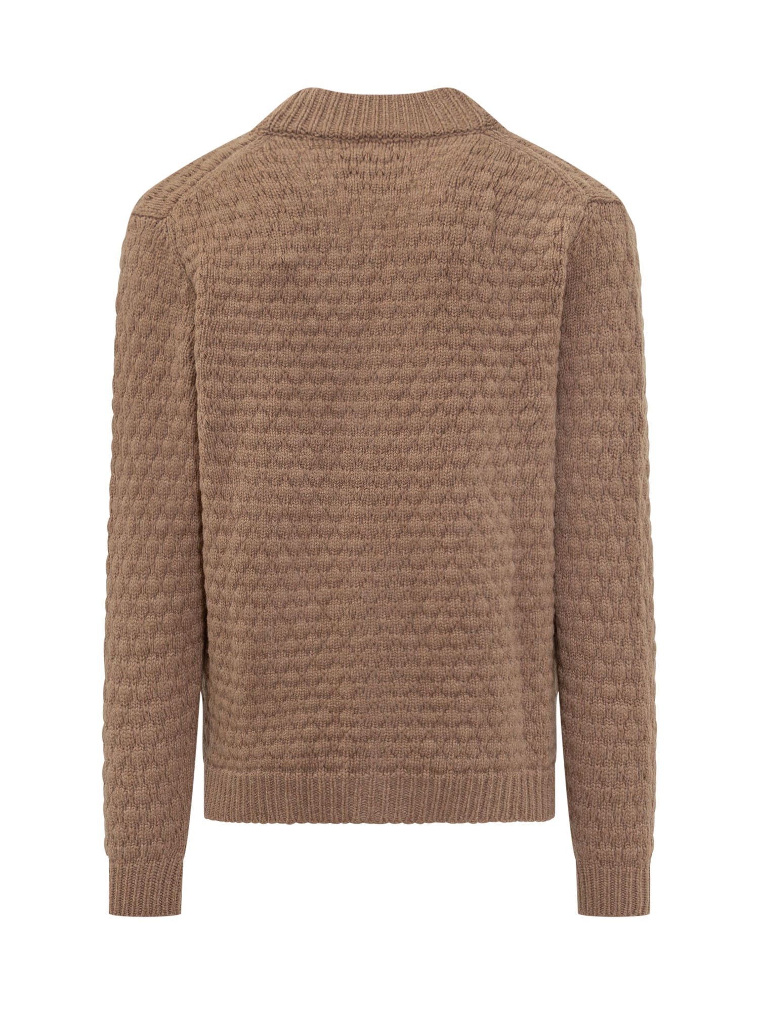 [Rakki] Cardigan FW25 HUBBELLWVL CAMMELLONAT