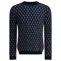 [Rakki] Knitwear FW25 PAUL WV-WMBLU NOTTE GRIGIO