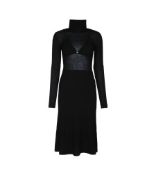 [ELISABETTA FRANCHI] Long sleeve dress FW25 AM30S57E2 110