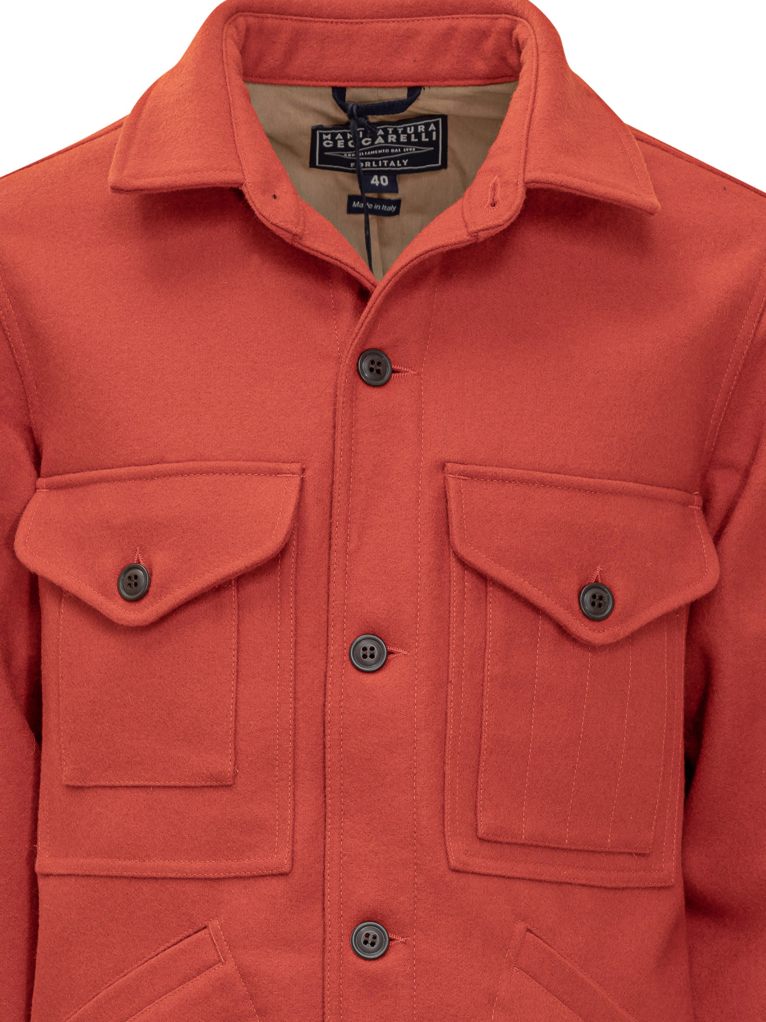 [Manifattura Ceccarelli] Casual Jacket FW25 7079QR ROBBIA