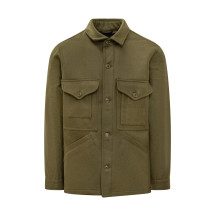 [Manifattura Ceccarelli] Casual Jacket FW25 7079QR MILITARY GREEN
