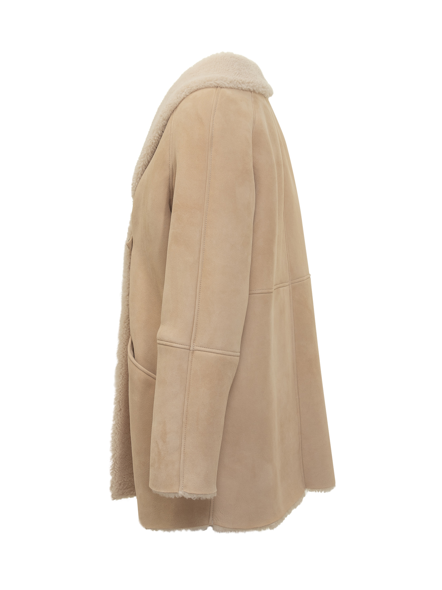 [LouLou De Saison] Mouton jacket FW25 ISAK CREAM