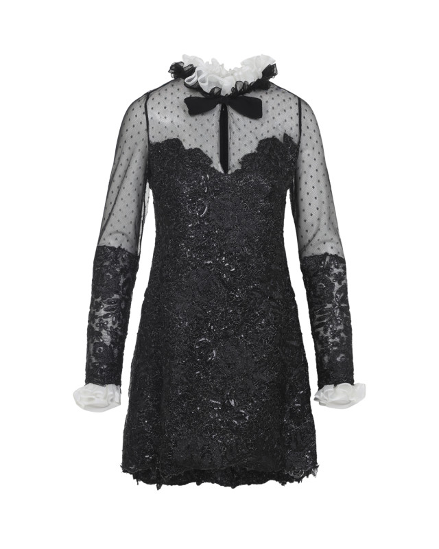 [Giambattista Valli] Long sleeve dress FW25 25FWSVTE5007.84BIS