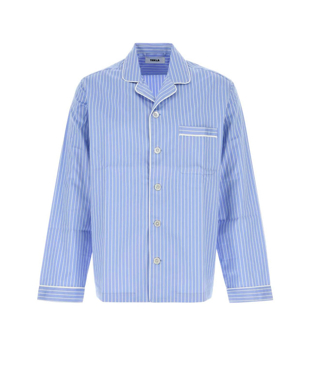 [Tekla] Shirts Long Sleeve FW25 SATPYJSHI EVEBLU