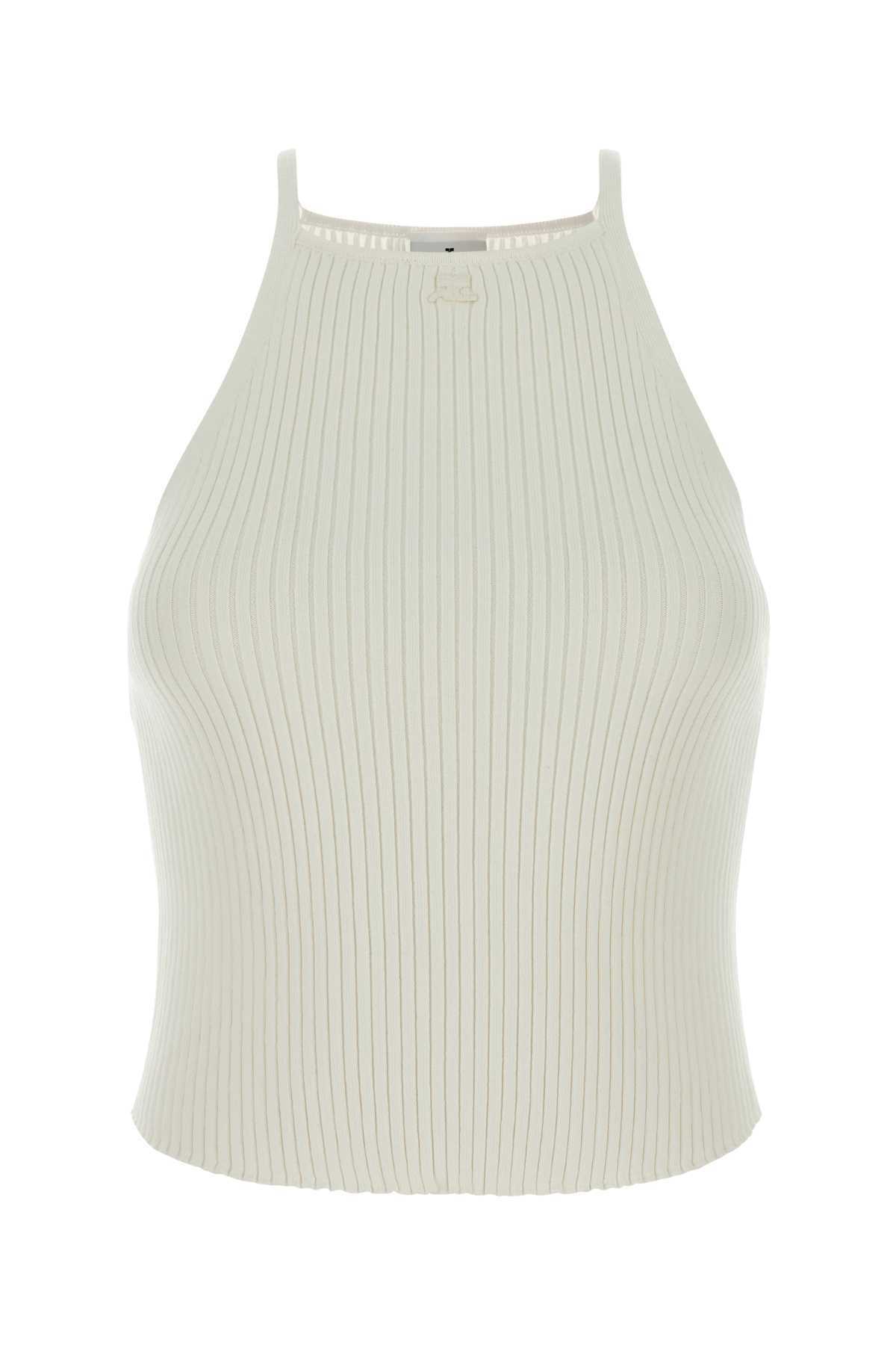 [Courreges] T-shirts Sleeveless FW25 325MTO450FI0001 0001