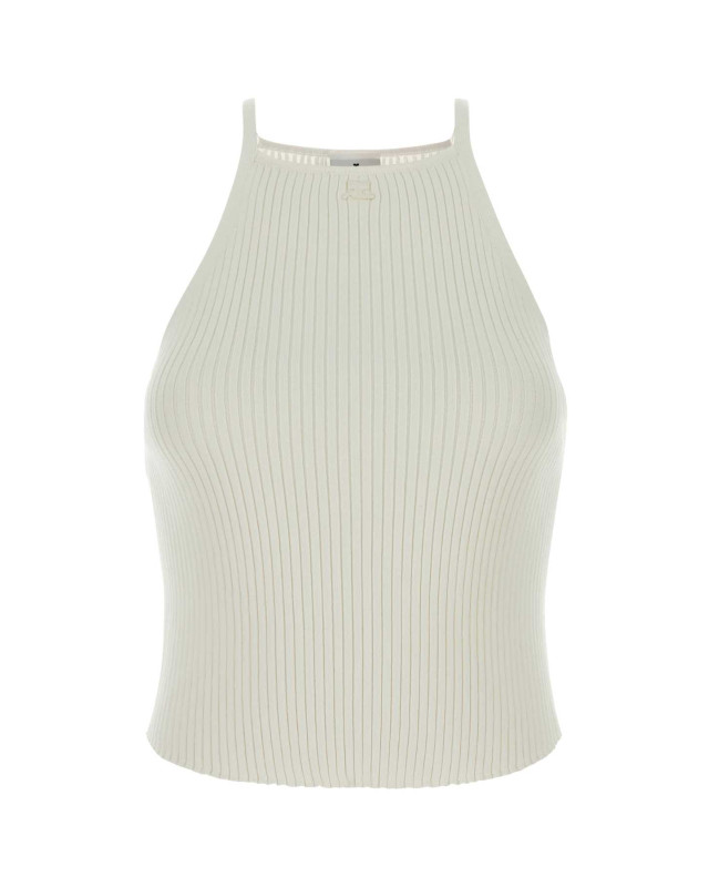 [Courreges] T-shirts Sleeveless FW25 325MTO450FI0001 0001