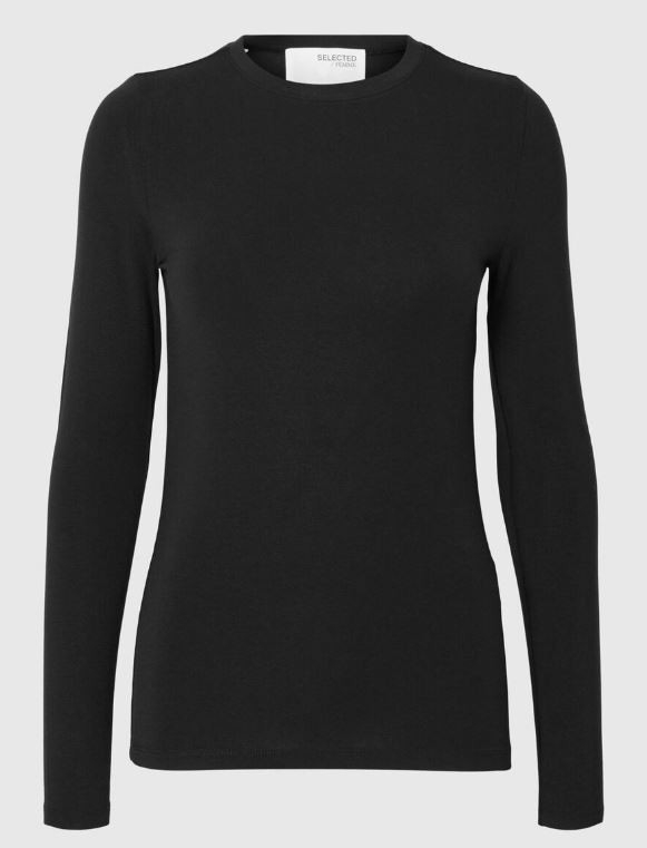 [Selected] T-shirts Long Sleeve FW24 16094343-BLACK