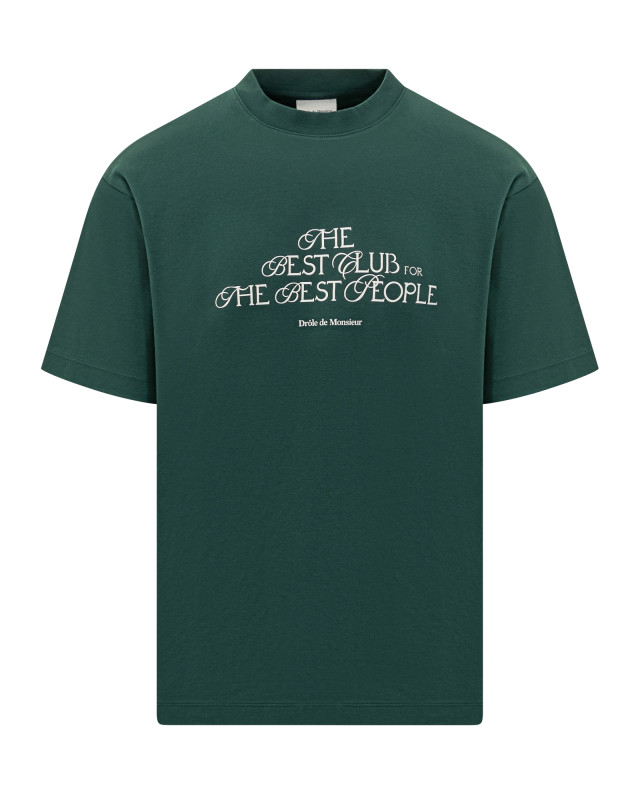 [DROLE DE MONSIEUR] T-shirts Short Sleeve FW25 ITS273CO002 DGN