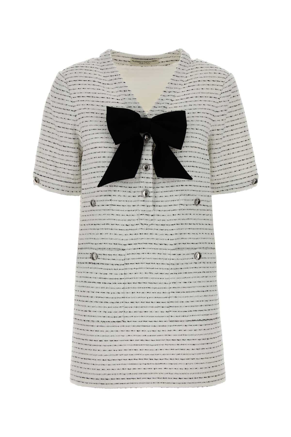 [Alessandra Rich] Short sleeve dress FW25 FABX4115F4597 0822