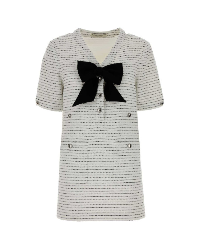 [Alessandra Rich] Short sleeve dress FW25 FABX4115F4597 0822