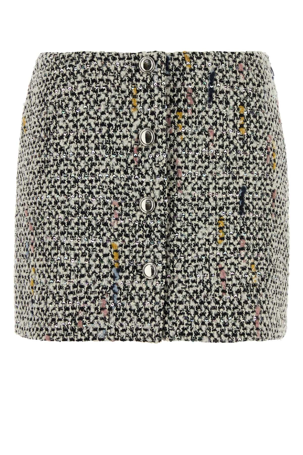 [Alessandra Rich] Mini skirt FW25 FABX4191F4589 0822