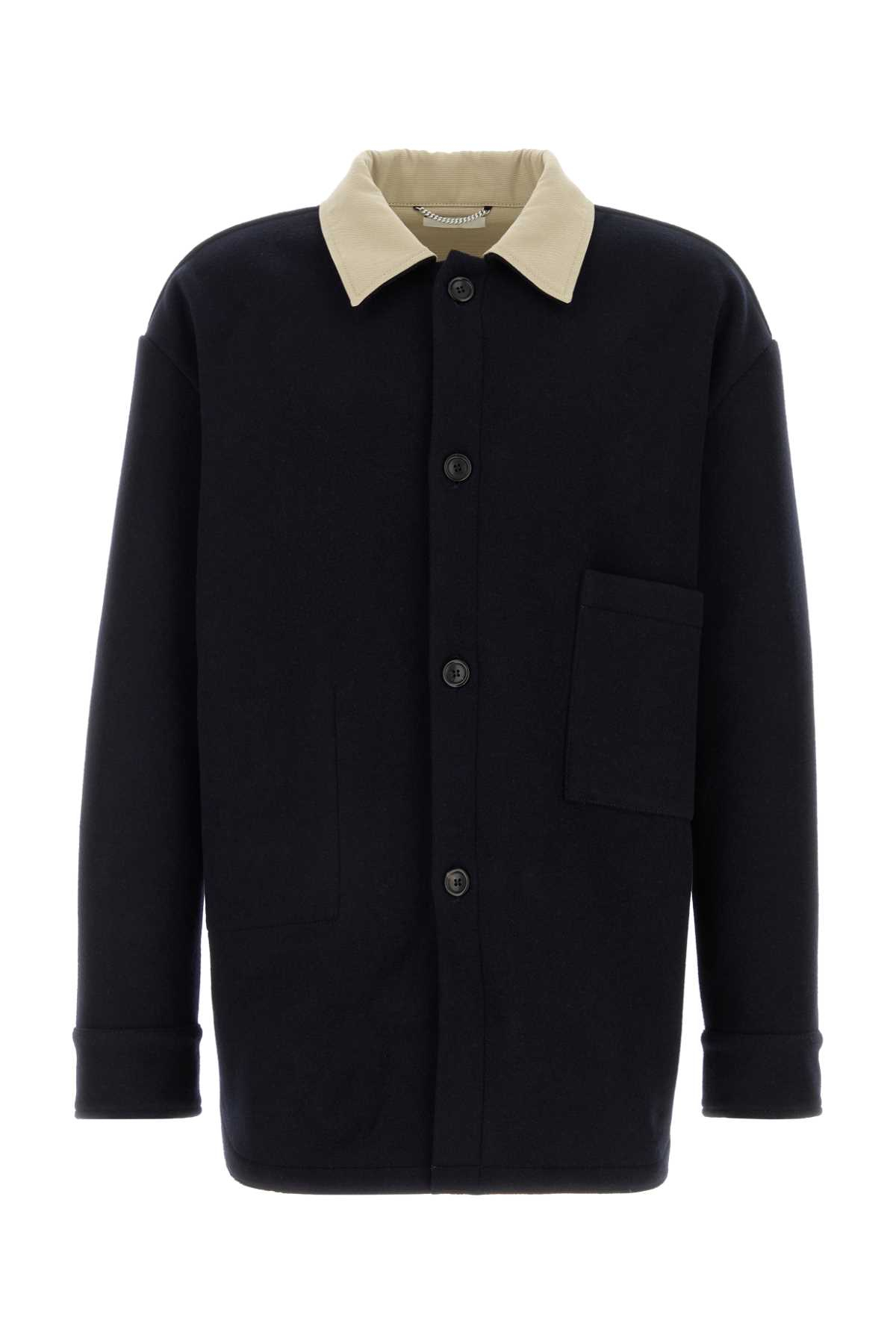 [1989 STUDIO] Shirts Long Sleeve FW25 F04MBB005FAB001 DARKBLUE
