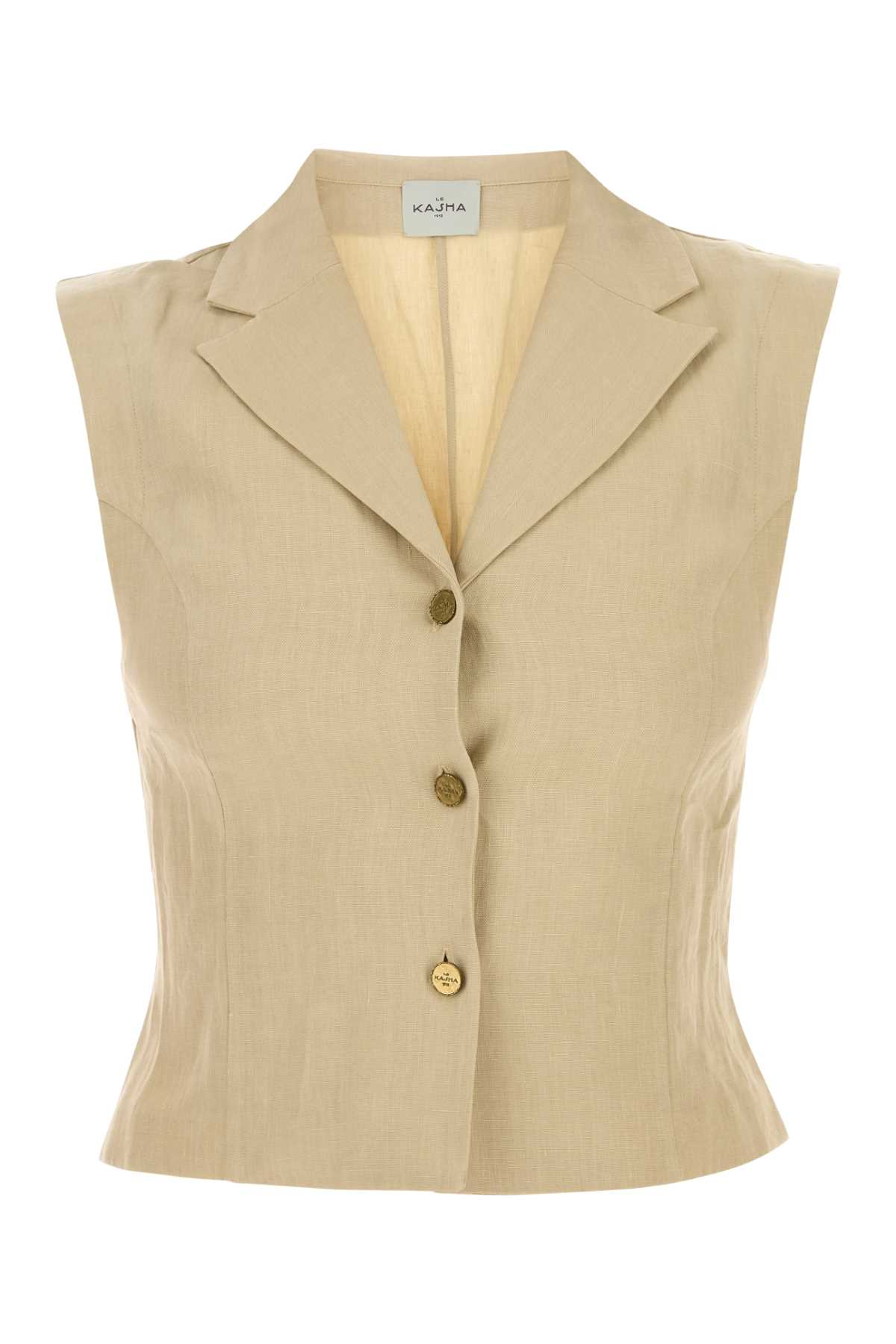 [LE KASHA] Vest SS25 SAWADAH BEIGE